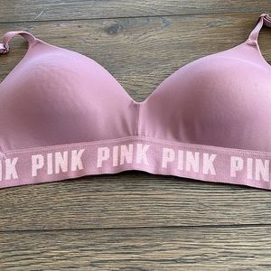 mauve pink bra